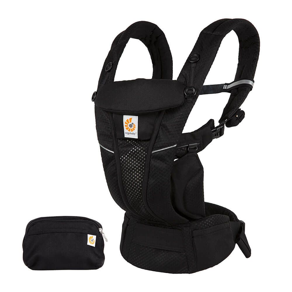 Marsupiu OMNI Breeze Onyx Black Ergobaby BCZ360PONYX